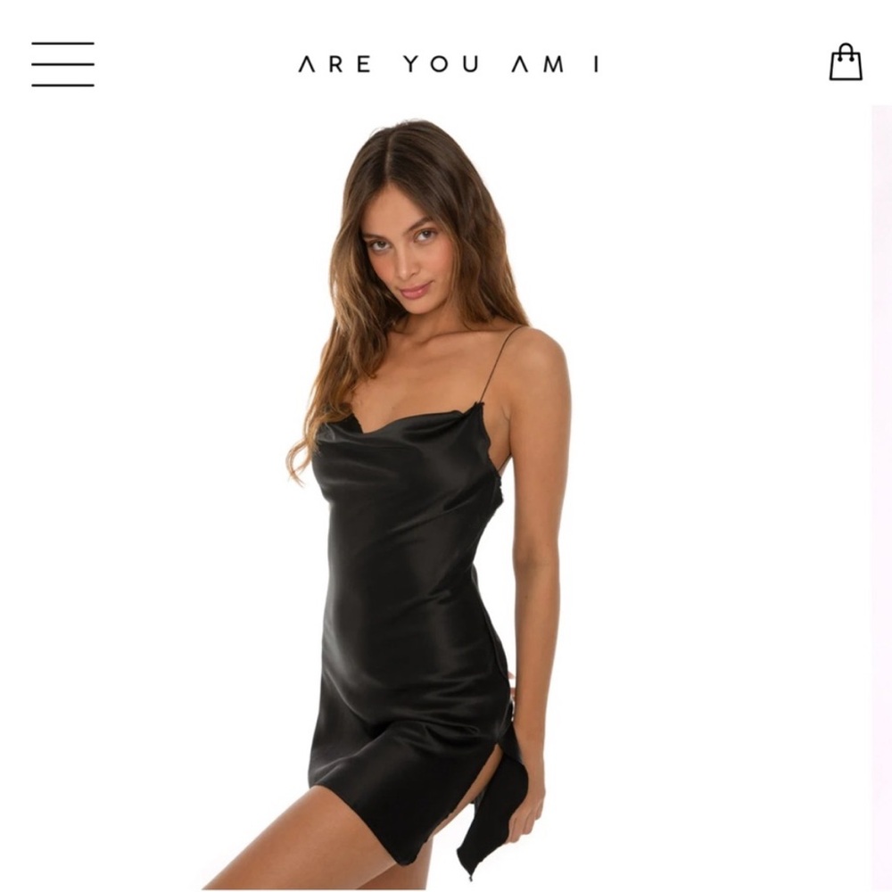 ARE YOU AM I ☁️ Nique dress in black ☁️ Size: XS